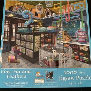 Fins, Fur and Feathers Jigsaw Puzzle